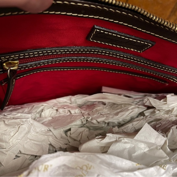 Dooney & Bourke Lizard Embossed Zip Zip Satchel - Picture 5 of 8